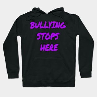 bullying stop Hoodie